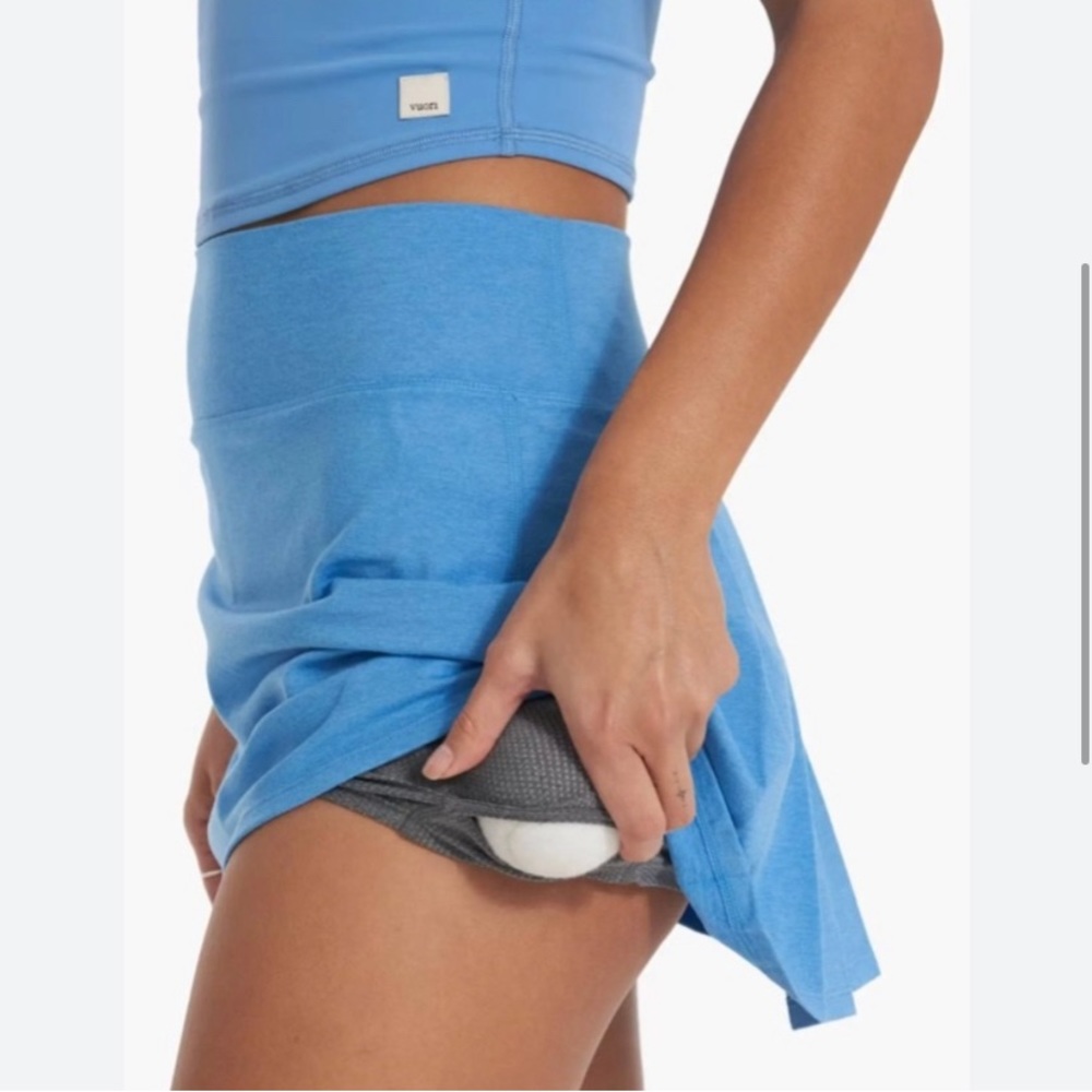 Vuori Women’s Halo Performance Skirt in Baltic Heather Size L